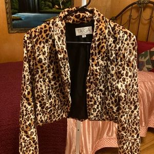Taiga Paris Cheetah Blazer
